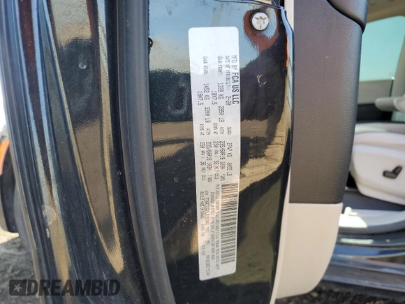 2020 Chrysler Pacifica Limited z VIN 2C4RC1GG1LR187041, wystawiony jako Copart lot #48469605 z przebiegiem 176 172 mil mil oraz Szkoda całkowita • Salvage title. Historia ofert i sprzedaży dostępna na DreamBid. Obrazek 15.