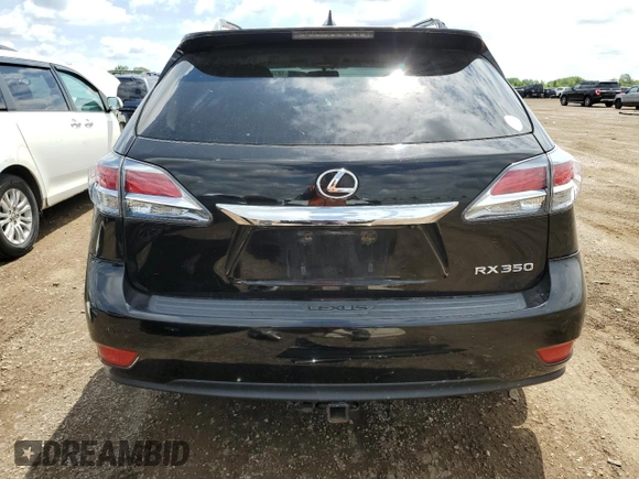 2015 Lexus RX 350 with VIN 2T2BK1BA5FC300853, listed as a Copart auction lot 58793175 with 128,716 mi miles and Salvage title. Bid and sale history available at DreamBid. Image 6.