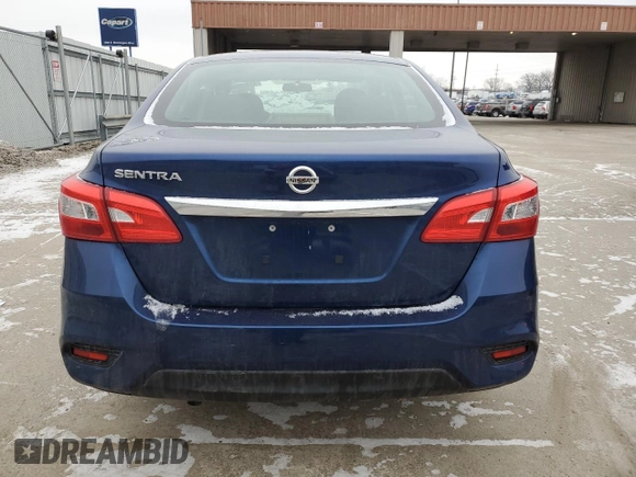 2018 Nissan Sentra S with VIN 3N1AB7AP8JY276553, listed as a Copart auction lot 41865585 with 94,976 mi miles and Non Repairable. Bid and sale history available at carsss.com. Image 6.