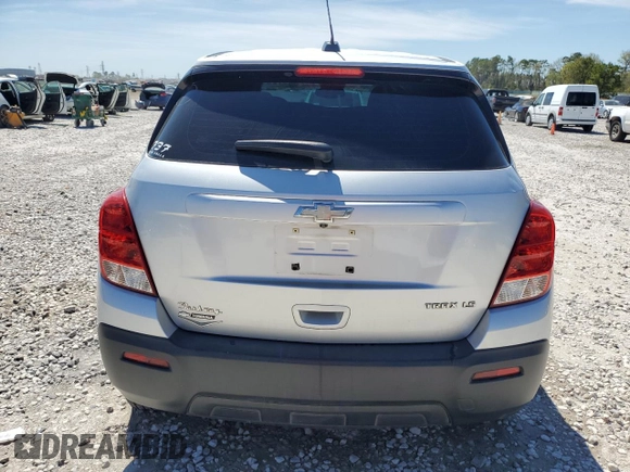 2016 Chevrolet Trax LS with VIN KL7CJKSB6GB618181, listed as a Copart auction lot 49317115 with 187,954 mi miles and Salvage Title. Bid and sale history available at carsss.com. Image 6.