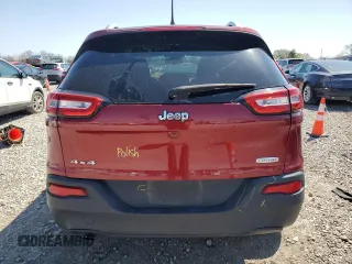 2017 Jeep Cherokee Latitude with VIN 1C4PJMCB3HW587884, listed as a Copart auction lot 52909405 with 155,881 mi miles and Salvage Title. Bid and sale history available at carsss.com. Image 6.