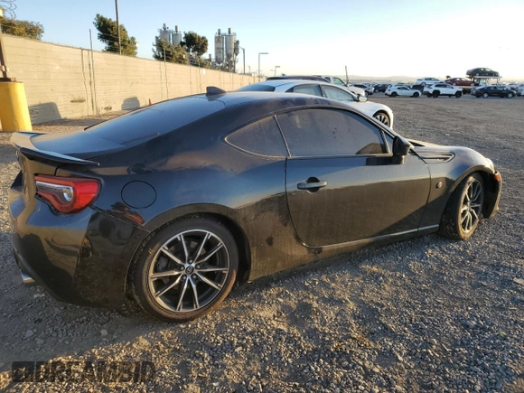 2017 Toyota 86 with VIN JF1ZNAA16H9700012, listed as a Copart auction lot 83239754 with 117,657 mi miles and Salvage Title. Bid and sale history available at carsss.com. Image 3.