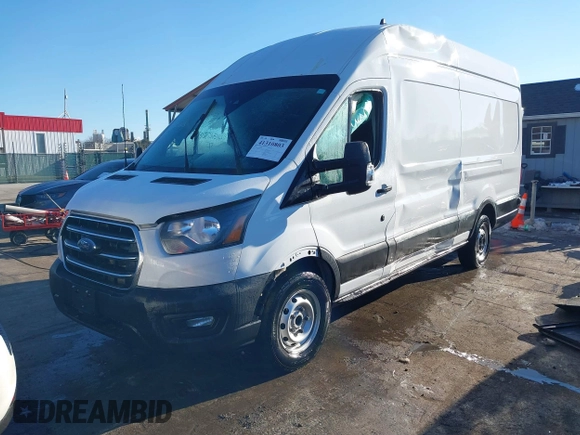 2020 Ford Transit Cargo with VIN 1FTBW3X82LKA91396, listed as a IAAI auction lot 41310803 with 60,760 mi miles and . Bid and sale history available at DreamBid. Image 19.