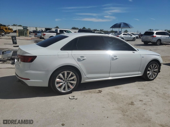 2018 Audi A4 Premium with VIN WAUKMAF43JA078410, listed as a Copart auction lot 48236825 with 71,275 mi miles and Salvage Title. Bid and sale history available at carsss.com. Image 3.