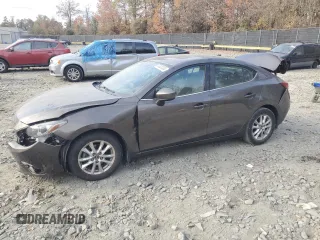 2015 Mazda 3 i Grand Touring with VIN 3MZBM1W77FM126740, listed as a Copart auction lot 78820304 with 94,453 mi miles and Salvage Title. Bid and sale history available at DreamBid. Image 1.