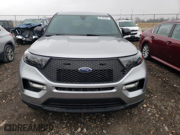 2021 Ford Police Interceptor Utility z VIN 1FM5K8AB8MGB24525, wystawiony jako Copart lot #84195304 z przebiegiem 49 447 mil mil oraz Szkody całkowita. Historia ofert i sprzedaży dostępna na DreamBid. Obrazek 5.