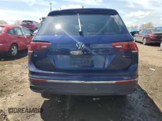 2024 Volkswagen Tiguan SE с VIN 3VVMB7AX8RM126148, выставлен на аукционе Copart как лот 54236005 с пробегом 3 110 миль миль и Чистый • Clean title. История ставок и продаж доступна на DreamBid. Изображение 6.