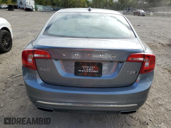 2017 Volvo S60 Inscription Platinum with VIN LYV402TM5HB153323, listed as a Copart auction lot 73409304 with 41,703 mi miles and Salvage Title. Bid and sale history available at carsss.com. Image 6.