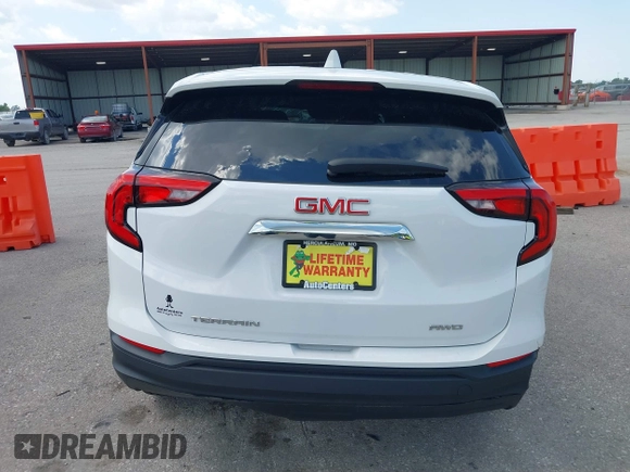2021 GMC Terrain SLE with VIN 3GKALTEV6ML374255, listed as a IAAI auction lot 40129151 with 87,540 mi miles and . Bid and sale history available at carsss.com. Image 17.