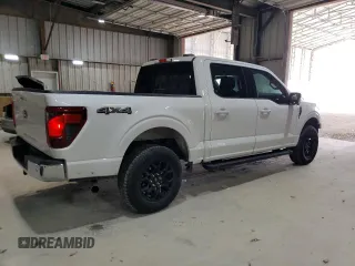 2024 Ford F-150 XLT with VIN 1FTFW3L57RKD55363, listed as a Copart auction lot 49289765 with 23,047 mi miles and Salvage Title. Bid and sale history available at carsss.com. Image 3.
