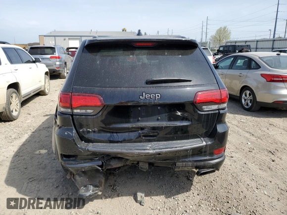 2018 Jeep Grand Cherokee High Altitude with VIN 1C4RJFCT9JC120215, listed as a Copart auction lot 54124305 with 81,203 mi miles and Clean title. Bid and sale history available at DreamBid. Image 6.