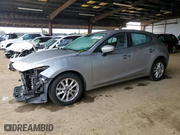 2014 Mazda 3 i Grand Touring with VIN JM1BM1M78E1158470, listed as a Copart auction lot 45487895 with 101,164 mi miles and Salvage Title. Bid and sale history available at DreamBid. Image 1.