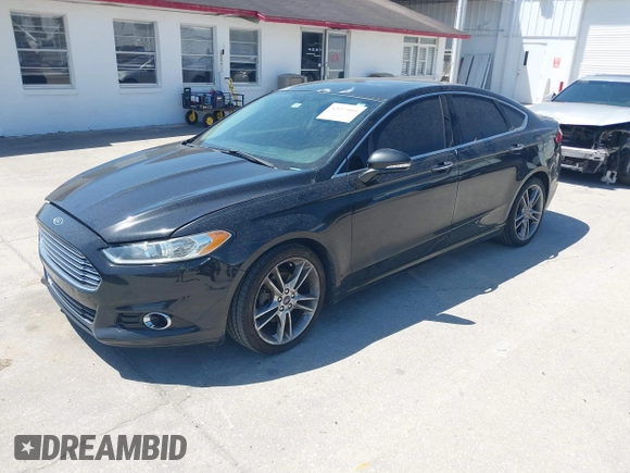 2014 Ford Fusion Titanium with VIN 3FA6P0K9XER216551, listed as a IAAI auction lot 42037004 with 113,857 mi miles and . Bid and sale history available at DreamBid. Image 17.