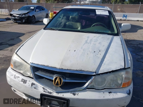 2002 Acura TL w/Navigation with VIN 19UUA56722A019597, listed as a IAAI auction lot 41534165 with 263,064 mi miles. Bid and sale history available at carsss.com. Image 6.