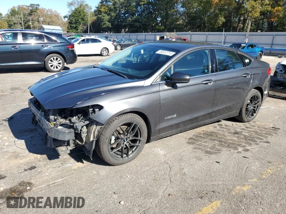 2017 Ford Fusion Hybrid SE with VIN 3FA6P0LU0HR374551, listed as a Copart auction lot 84612714 with 121,991 mi miles and Salvage title. Bid and sale history available at DreamBid. Image 1.