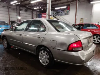 2001 Nissan Sentra GXE with VIN 3N1CB51D51L525519, listed as a Copart auction lot 89087075 with 164,990 mi miles and Salvage title. Bid and sale history available at DreamBid. Image 2.