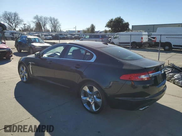 2009 Jaguar XF with VIN SAJWA07C691R20716, listed as a Copart auction lot 89215985 with 62,369 mi miles and Salvage Title. Bid and sale history available at DreamBid. Image 2.