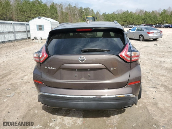 2015 Nissan Murano S with VIN 5N1AZ2MG1FN239772, listed as a Copart auction lot 49830675 with 82,873 mi miles and Salvage Title. Bid and sale history available at carsss.com. Image 6.