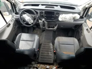 2024 Ford Transit Cargo with VIN 1FTBR1C80RKA15590, listed as a Copart auction lot 47407495 with 28,463 mi miles and Salvage Title. Bid and sale history available at DreamBid. Image 8.
