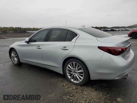 2019 Infiniti Q50 3.0t LUXE with VIN JN1EV7AR2KM558508, listed as a Copart auction lot 51621555 with 86,162 mi miles and Salvage Title. Bid and sale history available at carsss.com. Image 2.
