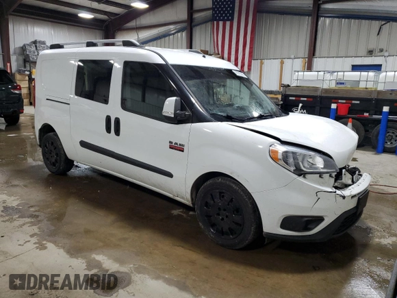 2016 Ram ProMaster City Cargo Tradesman SLT with VIN ZFBERFBT8G6B77060, listed as a Copart auction lot 47916345 with 94,480 mi miles and Salvage Title. Bid and sale history available at DreamBid. Image 4.