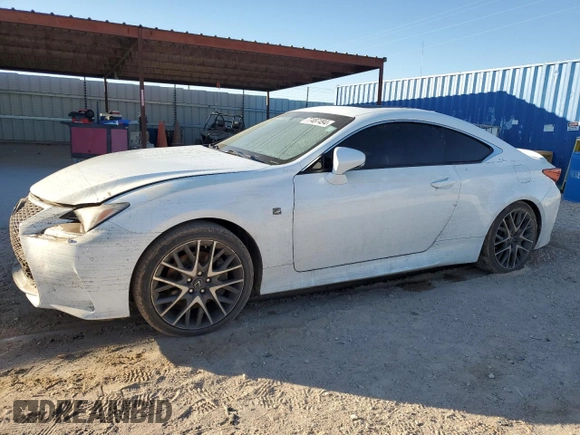 2016 Lexus RC 300 F Sport z VIN JTHSM5BC0G5002196, wystawiony jako Copart lot #77487494 z przebiegiem 48 248 mil mil oraz Szkoda całkowita • Salvage title. Historia ofert i sprzedaży dostępna na DreamBid. Obrazek 1.