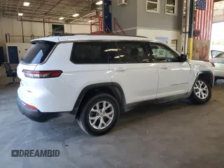 2022 Jeep Grand Cherokee Limited z VIN 1C4RJKBGXN8549689, wystawiony jako Copart lot #55700335 z przebiegiem 30 806 mil mil oraz Szkoda całkowita • Salvage title. Historia ofert i sprzedaży dostępna na DreamBid. Obrazek 3.