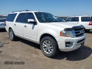 2017 Ford Expedition Max Limited с VIN 1FMJK1KT7HEA81097, выставлен на аукционе IAAI как лот 41974420 с пробегом 145 645 миль миль и . История ставок и продаж доступна на DreamBid. Изображение 1.