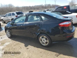 2017 Ford Fiesta SE with VIN 3FADP4BJ7HM147215, listed as a Copart auction lot 46609685 with 119,980 mi miles and Salvage Title. Bid and sale history available at DreamBid. Image 2.