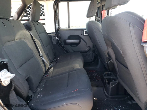 2019 Jeep Wrangler Unlimited Sport S with VIN 1C4HJXDNXKW618053, listed as a Copart auction lot 42750155 with 87,576 mi miles and Salvage Title. Bid and sale history available at carsss.com. Image 11.
