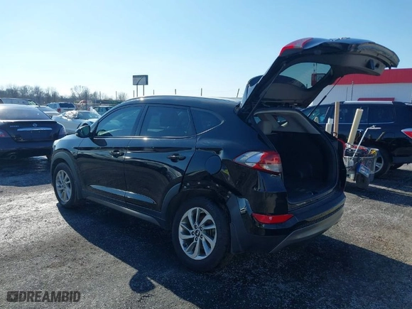 2016 Hyundai Tucson Limited with VIN KM8J33A27GU237225, listed as a IAAI auction lot 41223497 with 158,986 mi miles. Bid and sale history available at carsss.com. Image 3.