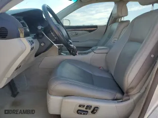 2008 Lexus LS 460 LWB with VIN JTHGL46F185026449, listed as a Copart auction lot 46599655 with 179,392 mi miles and Salvage Title. Bid and sale history available at carsss.com. Image 7.