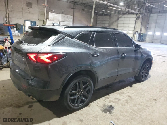 2022 Chevrolet Blazer LT with VIN 3GNKBCR48NS161200, listed as a Copart auction lot 89111215 with NaN miles and Non Repairable. Bid and sale history available at carsss.com. Image 3.