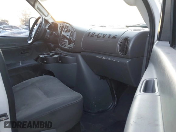 2008 Ford Econoline Cargo Commercial with VIN 1FTNS24L18DA11772, listed as a IAAI auction lot 41025371 with 223,532 mi miles and . Bid and sale history available at DreamBid. Image 5.
