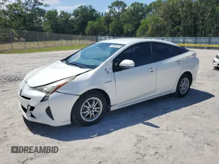 2016 Toyota Prius Four with VIN JTDKARFUXG3013853, listed as a Copart auction lot 55043075 with 227,999 mi miles and Clean Title. Bid and sale history available at carsss.com. Image 1.