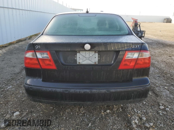 2005 Saab 9-5 Arc with VIN YS3ED49A353530104, listed as a Copart auction lot 76016734 with 0 mi miles and Clean Title. Bid and sale history available at carsss.com. Image 6.