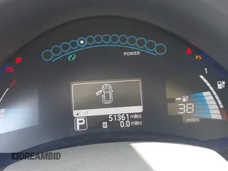 2013 Nissan LEAF SL with VIN 1N4AZ0CP5DC418535, listed as a IAAI auction lot 42084970 with 51,361 mi miles and . Bid and sale history available at DreamBid. Image 16.