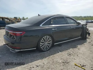 2019 Audi A8 L with VIN WAU8DAF88KN006268, listed as a Copart auction lot 54173805 with 0 mi miles and Clean Title. Bid and sale history available at carsss.com. Image 3.