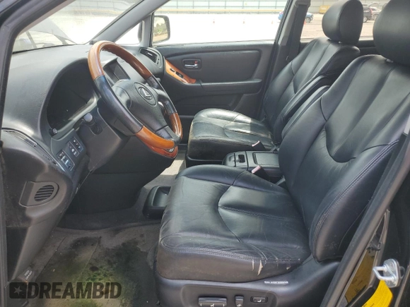 2001 Lexus RX 300 with VIN JTJGF10U810091085, listed as a Copart auction lot 64291204 with 182,357 mi miles and Clean Title. Bid and sale history available at DreamBid. Image 7.