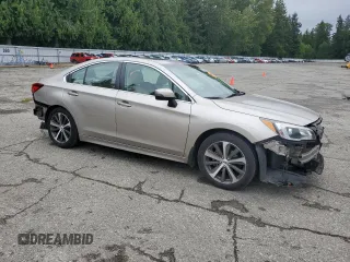 2017 Subaru Legacy Limited with VIN 4S3BNAN6XH3029271, listed as a Copart auction lot 58789775 with 44,840 mi miles and Salvage title. Bid and sale history available at DreamBid. Image 4.