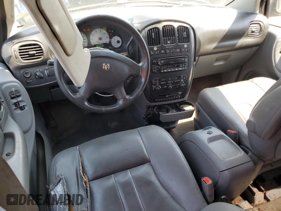 2007 Dodge Grand Caravan SXT with VIN 2D4GP44L27R357611, listed as a Copart auction lot 52884235 with 224,717 mi miles and Salvage Title. Bid and sale history available at DreamBid. Image 8.