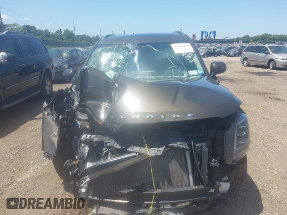 2020 Kia Telluride S with VIN 5XYP6DHC4LG085717, listed as a IAAI auction lot 42436243 with 56,930 mi miles and . Bid and sale history available at DreamBid. Image 11.