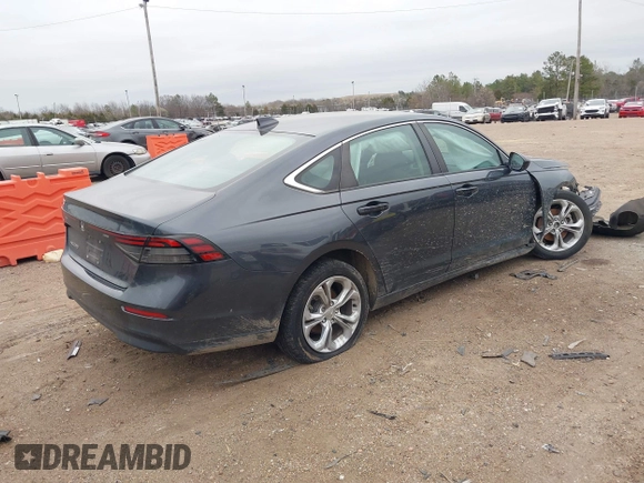 2023 Honda Accord LX with VIN 1HGCY1F22PA010085, listed as a IAAI auction lot 41675755 with Not Provided miles and . Bid and sale history available at carsss.com. Image 4.