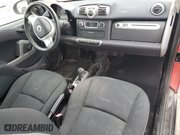 2014 Smart fortwo Pure with VIN WMEEJ3BA9EK739617, listed as a Copart auction lot 51645335 with 47,428 mi miles and Clean title. Bid and sale history available at DreamBid. Image 8.