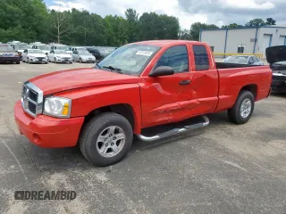 2007 Dodge Dakota with VIN 1D7HE42P37S179046, listed as a Copart auction lot 62610925 with 87,413 mi miles and Salvage title. Bid and sale history available at DreamBid. Image 1.