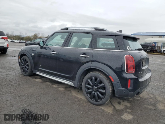 2021 MINI Countryman Cooper with VIN WMZ43BR01M3M79170, listed as a Copart auction lot 52717035 with 88,073 mi miles and Salvage title. Bid and sale history available at DreamBid. Image 2.