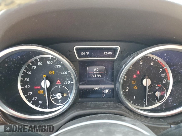 2013 Mercedes-Benz M 350 z VIN 4JGDA5JB7DA165826, wystawiony jako Copart lot #55063345 z przebiegiem 115 194 mil mil oraz Nie do naprawy • Non repairable. Historia ofert i sprzedaży dostępna na DreamBid. Obrazek 9.