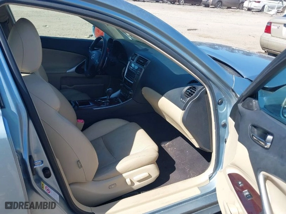 2008 Lexus IS 250 with VIN JTHCK262385026651, listed as a IAAI auction lot 41764730 with 210,178 mi miles. Bid and sale history available at carsss.com. Image 5.