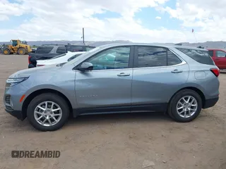 2024 Chevrolet Equinox LT with VIN 3GNAXUEG3RS199409, listed as a IAAI auction lot 42043712 with 25,448 mi miles and . Bid and sale history available at DreamBid. Image 14.