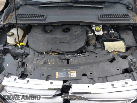 2017 Ford Escape Titanium with VIN 1FMCU0J95HUD37858, listed as a IAAI auction lot 41984629 with 87,163 mi miles and . Bid and sale history available at DreamBid. Image 10.